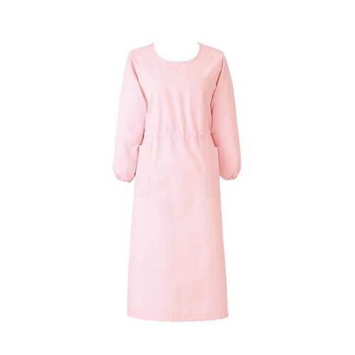 予防衣 七分袖 ピンク 5L