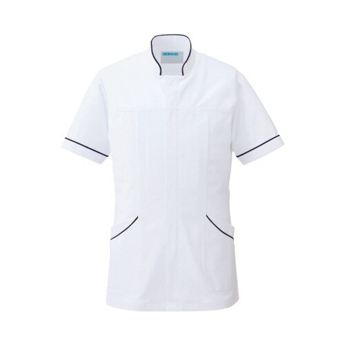 メンズジャケット半袖 ネイビー 5L