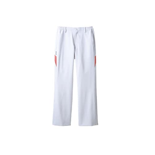 レディスパンツ ホワイト×ピンク