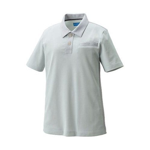 ニットシャツ グレー LL