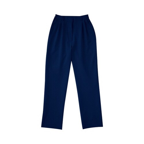 レディスツータックパンツ ネイビー 3L