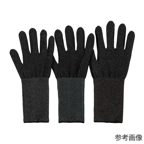 アズツール黒色耐切創ロング手袋