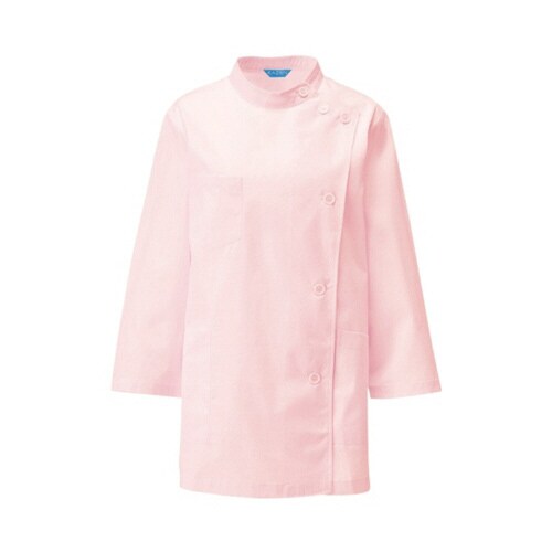 レディス医務衣七分袖 ピンク L