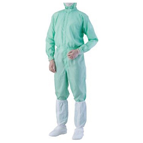 異物混入対策ツナギ服