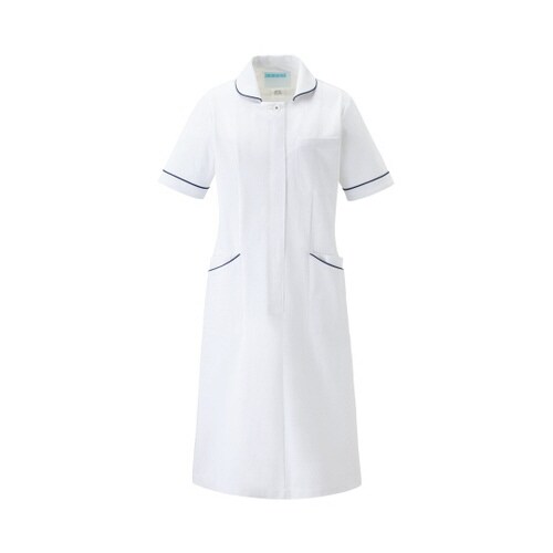 ワンピース半袖 ネイビー 4L