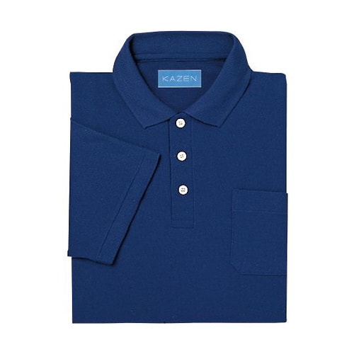 兼用ポロシャツ半袖 ネイビー S