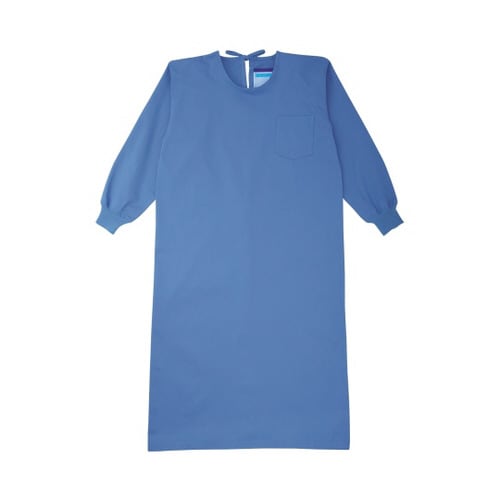 メンズ手術衣 ブルー L
