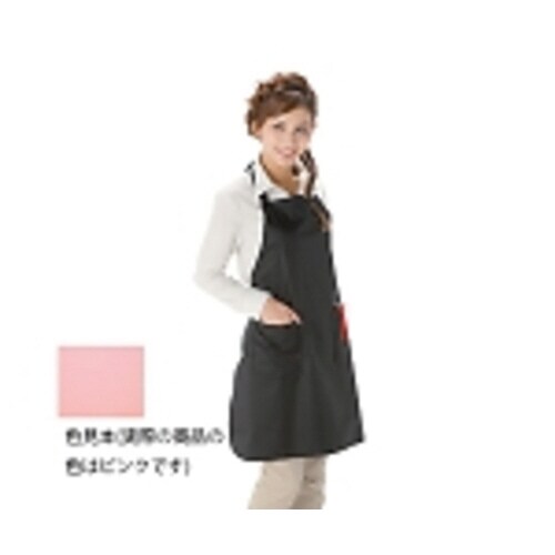 透湿エプロン 首掛け ピンク