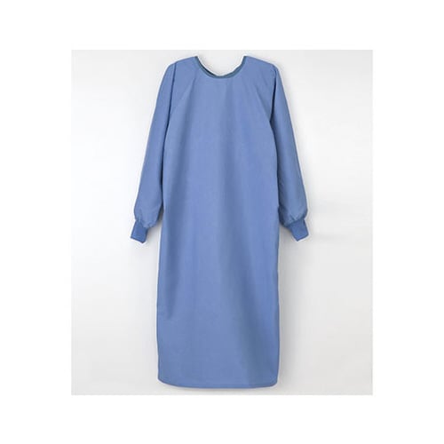 手術ガウン(左ひも止め式) ブルー S
