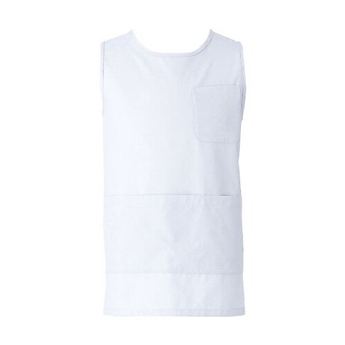 ショートエプロン 白 3L