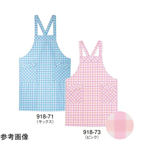 介護エプロン ピンク M