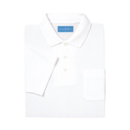 兼用ポロシャツ半袖 白 3L