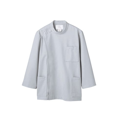 ケーシー メンズ 8分袖 グレー