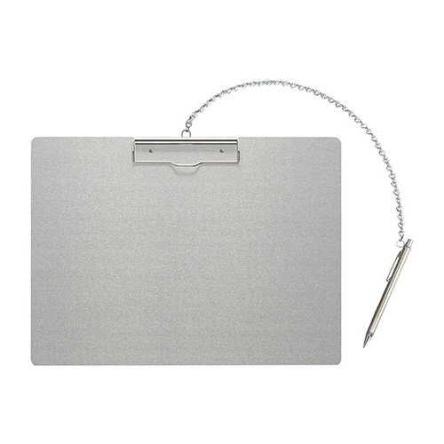 アルミバインダー チェーン付き 横 B4