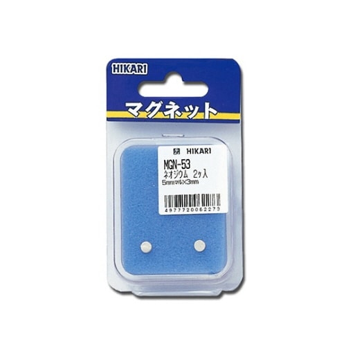 ネオジウム φ5mm×3mm 2個入
