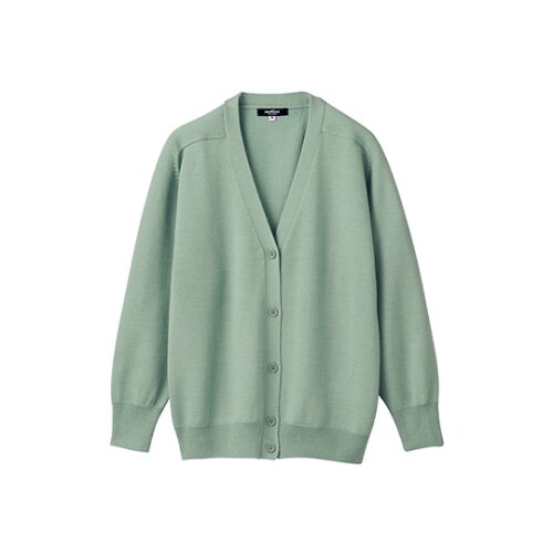 カーディガン 長袖 ミントグリーン