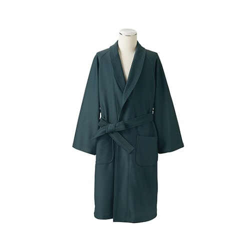 ガウン 男女兼用 長袖 ダークグリーン