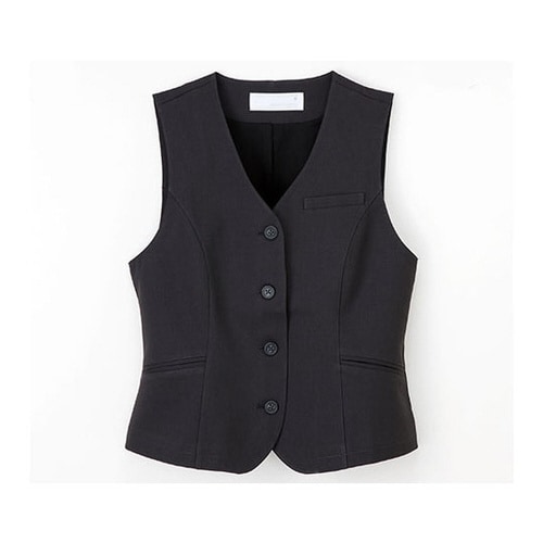 女子ベスト グレー S