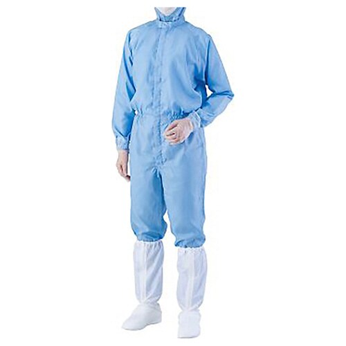 異物混入対策ツナギ服