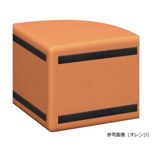 スクエアD450コーナーベンチ(R) 空色