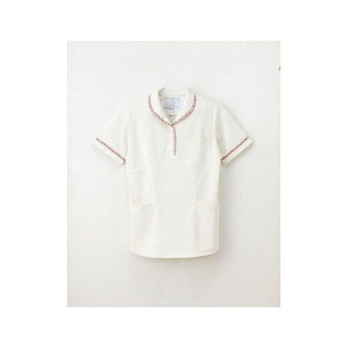 ニットシャツ アイボリー M