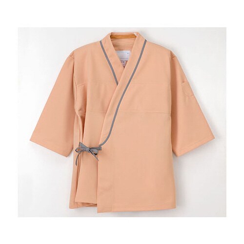 検診衣じんべい型 オレンジ S