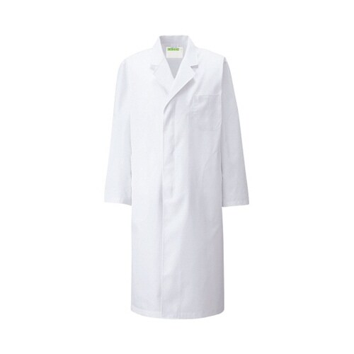 メンズ診察衣S型長袖 白 M