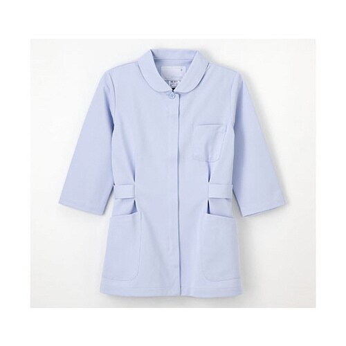 女子上衣7分袖 ブルー EL