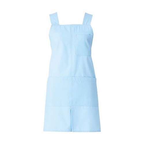 エプロン(ショート丈) サックス 3L