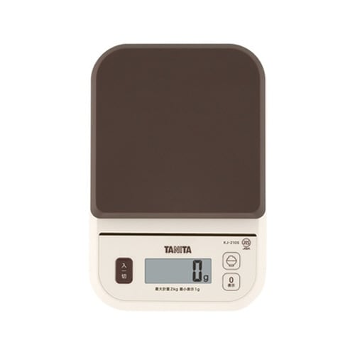 デジタルクッキングスケール ブラウン