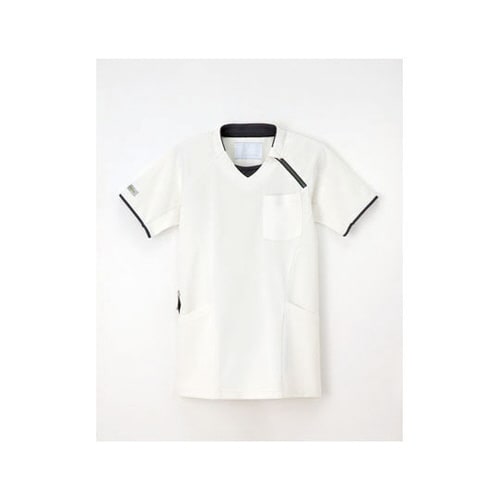 ニットシャツ(男女兼用) アイボリー SS