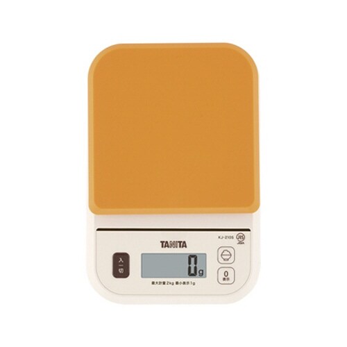 デジタルクッキングスケール オレンジ