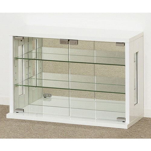 卓上コレクションケース 横型 ホワイト