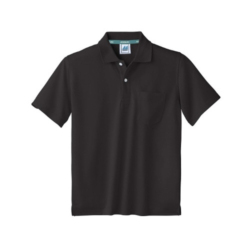 ポロシャツ 兼用 半袖 チャコールグレイ 3L