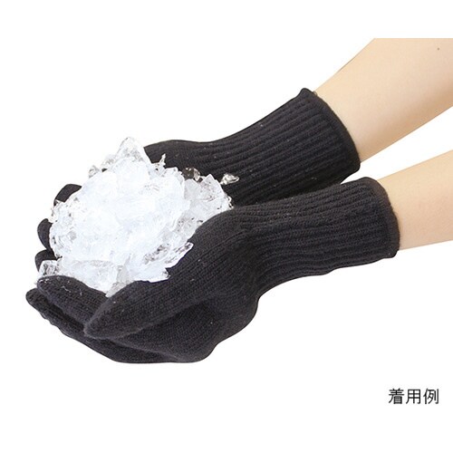 あったか手袋 1組入 L ブラック