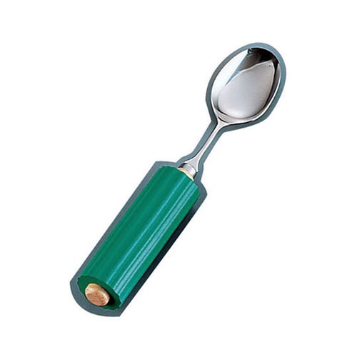 ラクラクシリーズ 木製丸型ハンドル スプーン 大