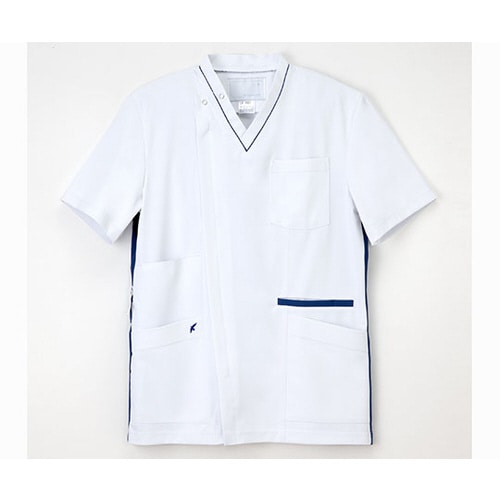 男子スクラブ Tロイヤルブルー S