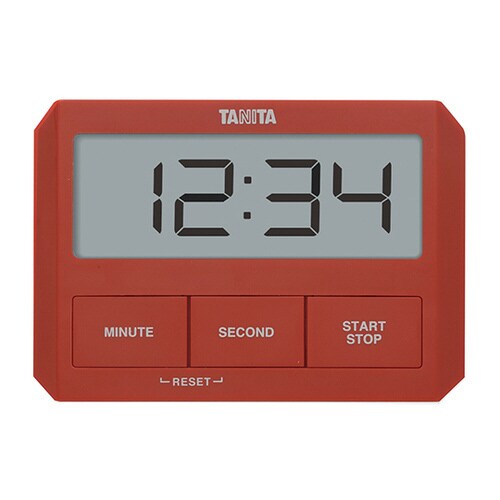 ガラスにつくタイマー レッド