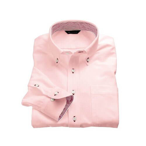 ニットシャツ 兼用 長袖 ピンク SSS