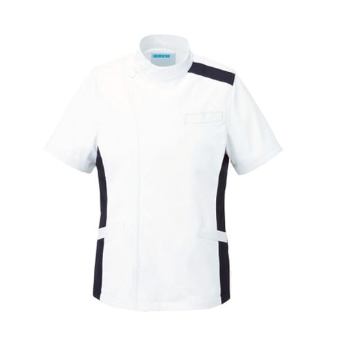 メンズジャケット半袖 ネイビー 4L