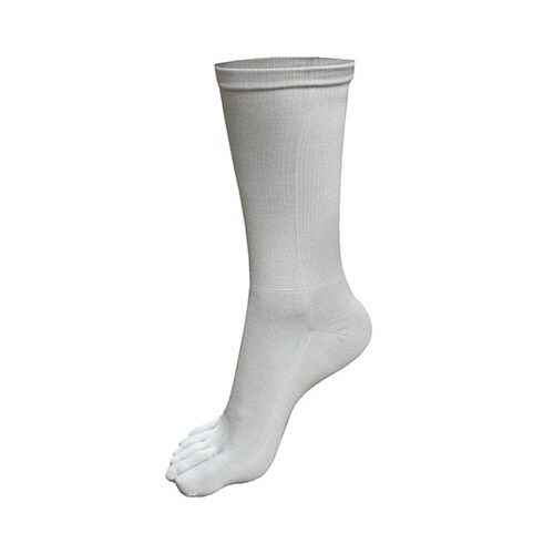 イオカ−C21五本指ソックス ライトグレー S