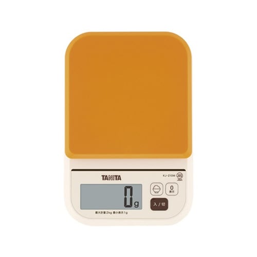 デジタルクッキングスケール オレンジ