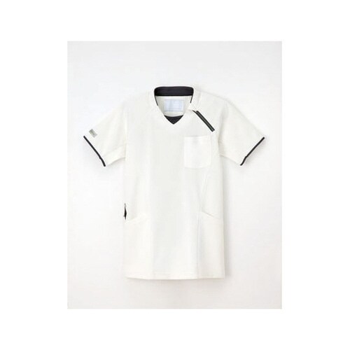 ニットシャツ(男女兼用) アイボリー LL