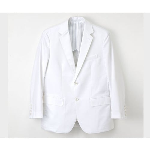 男子テーラードジャケット ホワイト S