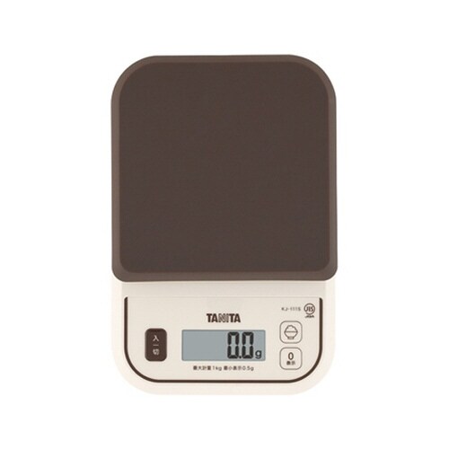 デジタルクッキングスケール ブラウン
