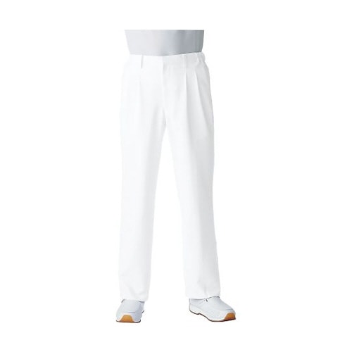 メンズスラックス 白 4L