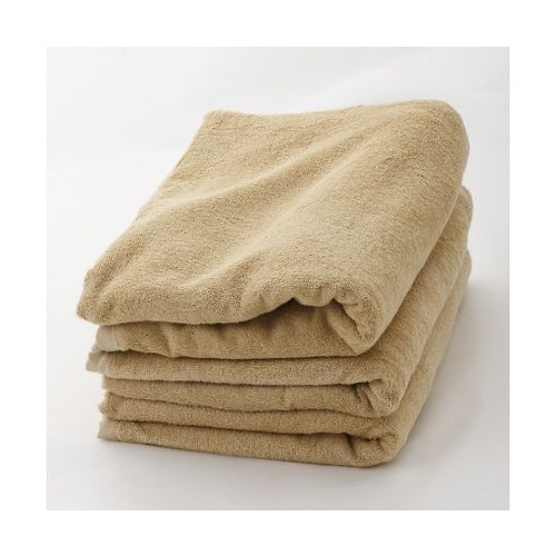 大判タオルシーツ(キャメル) 1枚