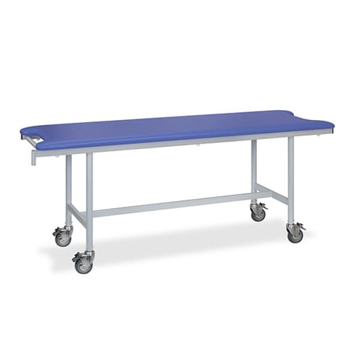 アルミストレッチャー65×190×75cm薄青