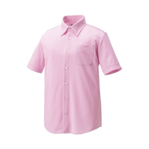 ニットシャツ ピンク SS