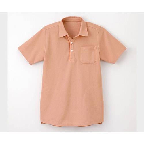 ニットシャツ オレンジ L